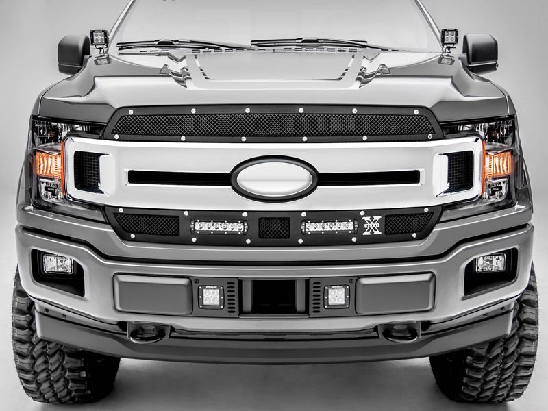  photo T-REX Ford F-150 - Torch Series - 2 PC Main Grille Overlay Insert 6 LED Light Bars_zpsdrge23jf.jpg