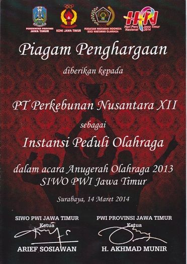 Peduli Olah Raga