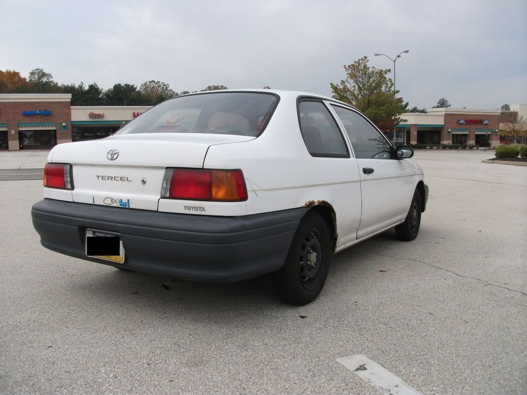 1993 Toyota tercel parts