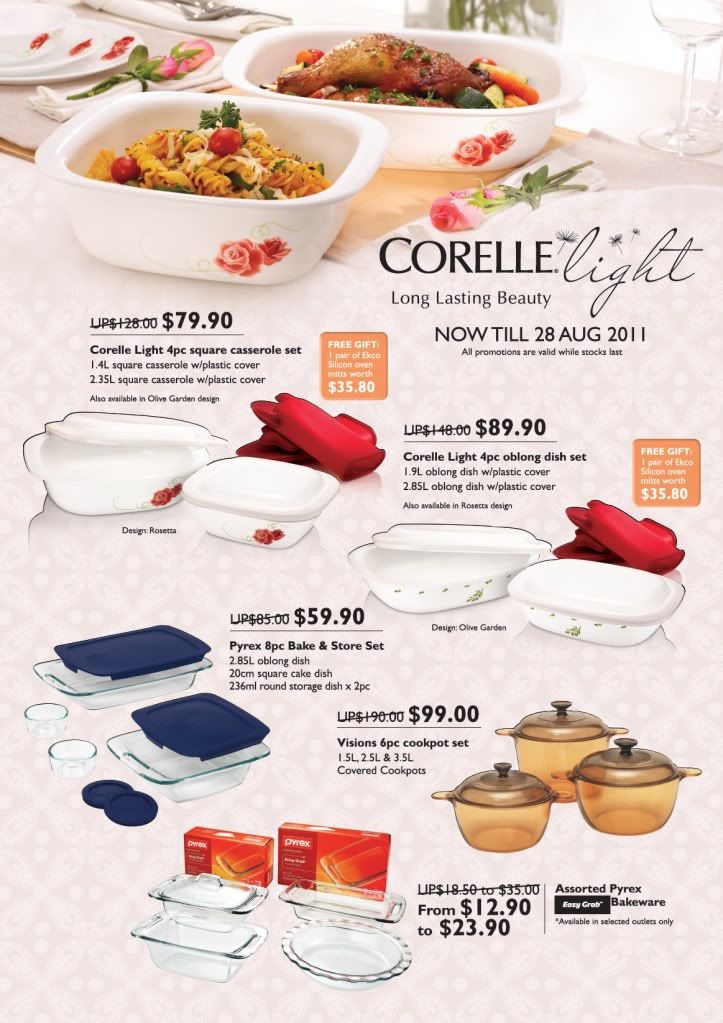 Corelle Light In New Designs Promotion Sgrate Forum