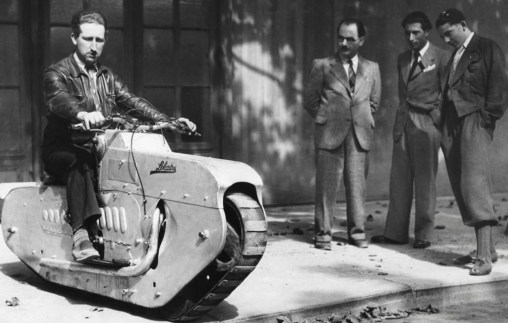 J. Lehaitre's Tractor Motorcycle