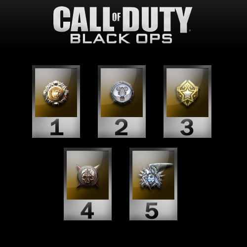black ops prestige symbols in order. cod lack ops prestige