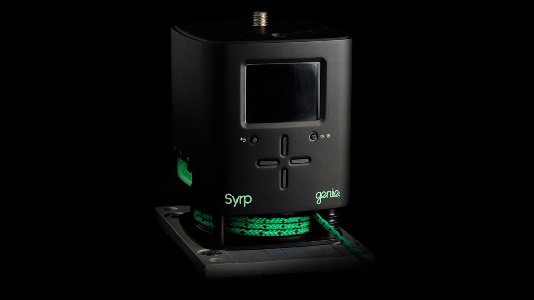syrp genie panorama timelapse head syrp genie motion control head