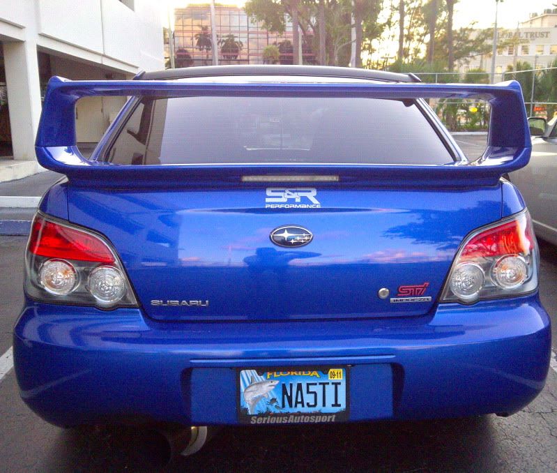 Lets see those personalized license plates - Page 6 - Subaru Impreza