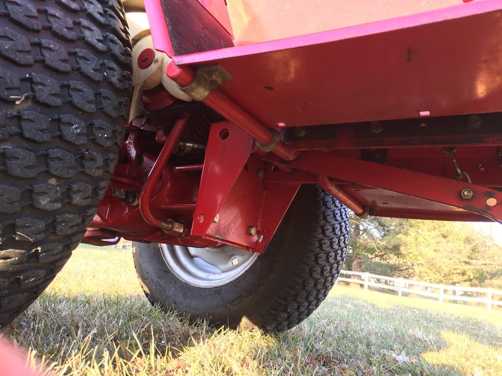 Wheel Horse 520H plus snow blower, deck, wheel weights and chains