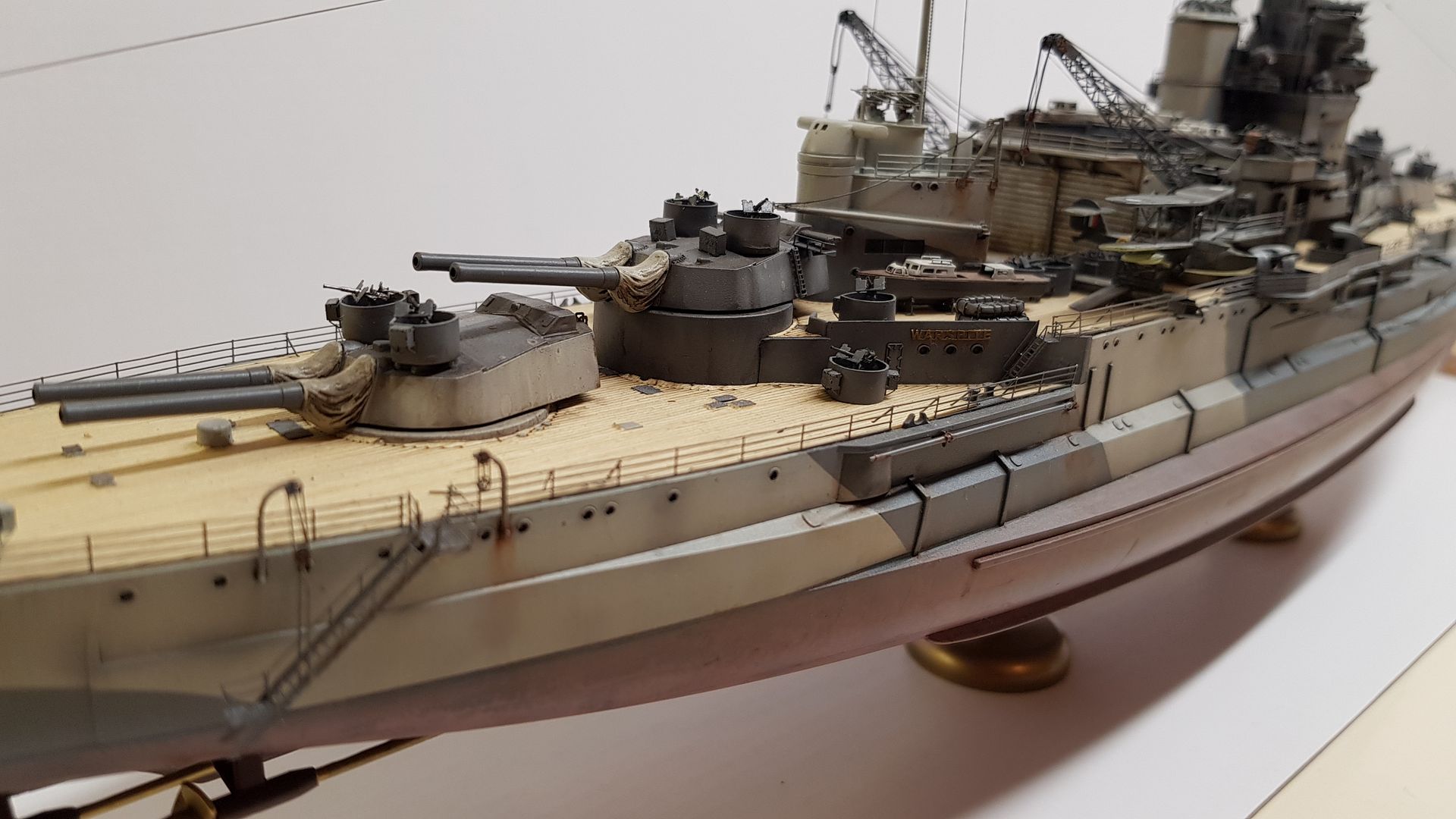 Academy 1/350 H.M.S Warspite - International Scale Modeller