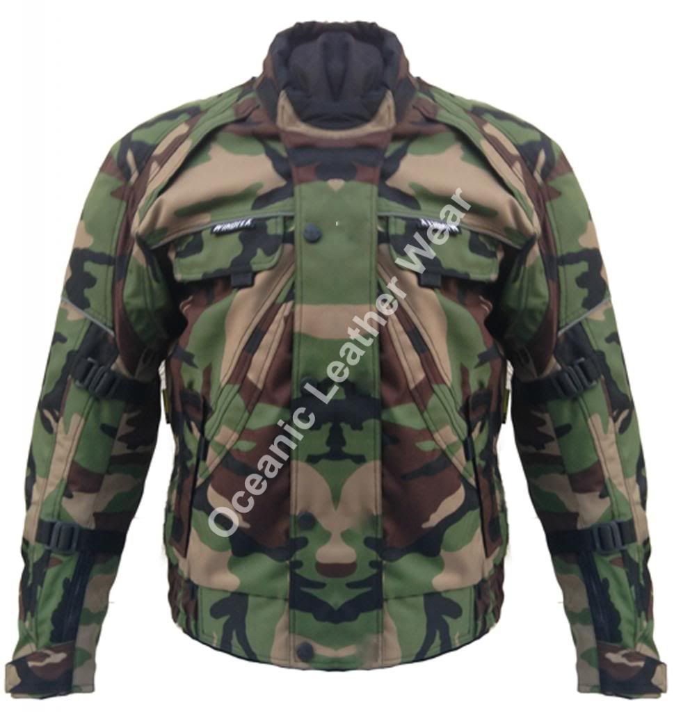 camouflage riding jacket