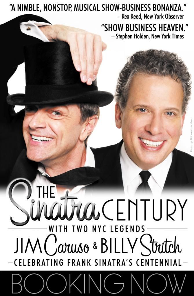 THE SINATRA CENTURY starring Billy Stritch & jim Caruso