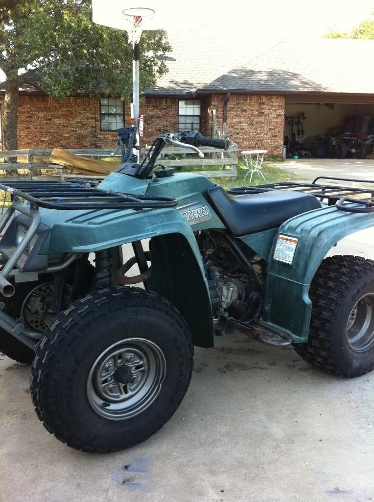 2002 yamaha bear tracker 4wheeler sale/trade BowFishing Country