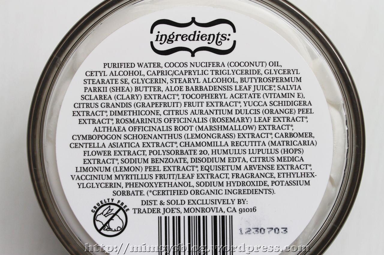 Trader Joe’s Pumpkin Body Butter & Coconut Body Butter Mimsy's Blog