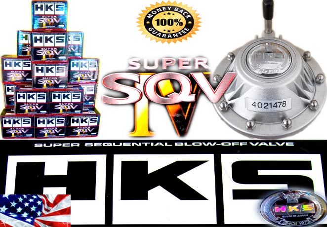 100% Authentic HKS SQV4 Version 4 Sequential Turbo Blow Off Valve BoV Four