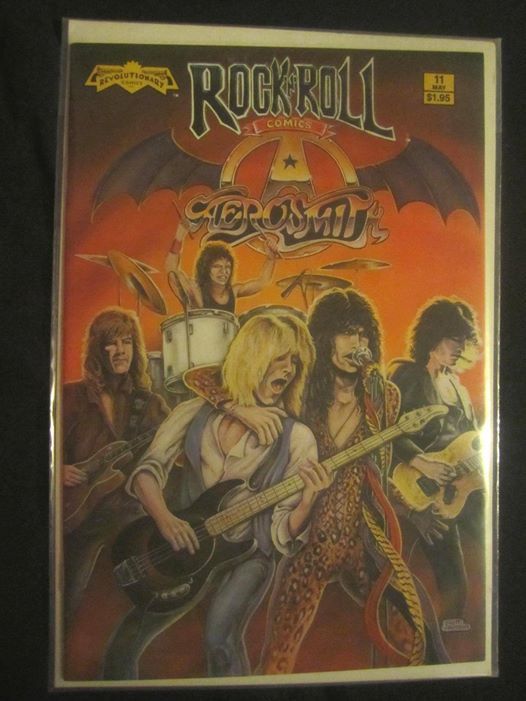 Rock n Roll comics issue #11. Aerosmith: Rock This Way!. May 1990