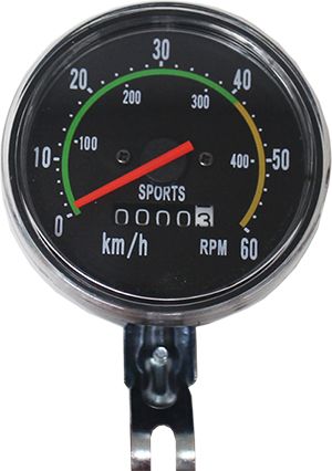 analog bicycle speedometer