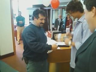 Buchholz surprises fans at Bank of America