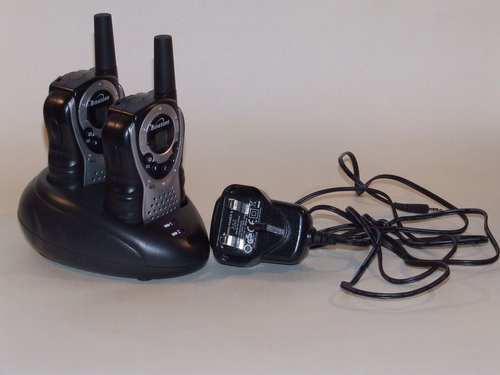 Binatone Latitude 150 Rechargeable Walkie Talkie Two Way Radio Twin eBay