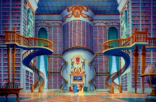 The Beast's library!
