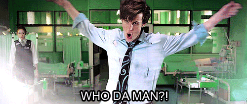 Who da man gif
