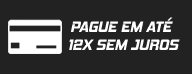 PARCELAMENTOS EM ATÉ 12X VEZES.