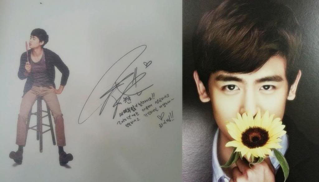 ... of [Trans – Nichkhun 2PM New year greeting on 2PM 2013 Calendar