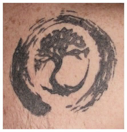 Zen Tree Tattoo