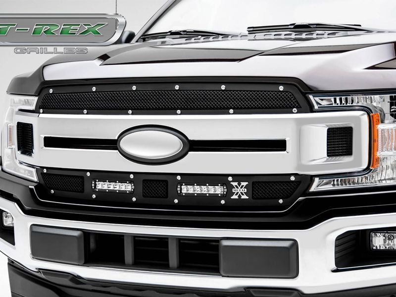  photo -REX Ford F-150 - Torch Series - 2 PC Main Grille Overlay Insert 6 LED Light Bars_zpstyj9fhuc.jpg