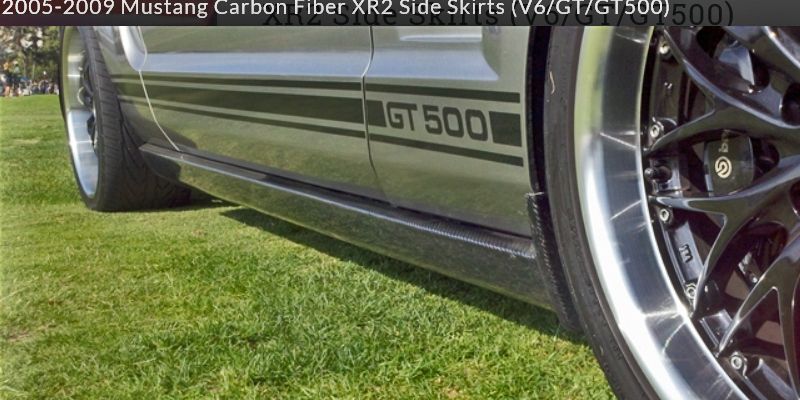  photo 2005-2009 Ford Mustang V6 V8 GT500 Carbon Fiber Rocker Panel Side Skirts_zpswri3ging.jpg