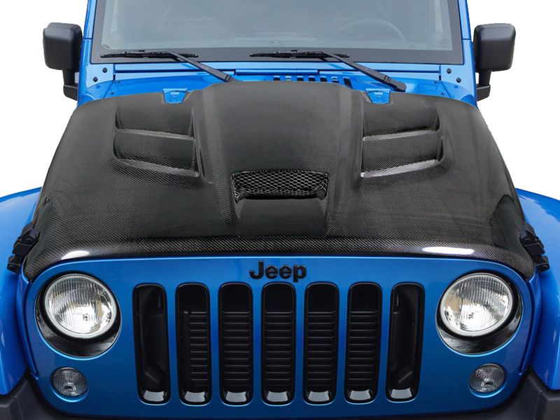 photo 2007-2016 Jeep Wrangler Carbon Creations Viper styled Hood_zps3fephuhj.jpg