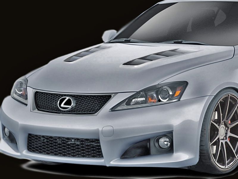  photo 2008-2014 Lexus IS-F Duraflex TS-2 Hood 2_zps2clmucn3.jpg