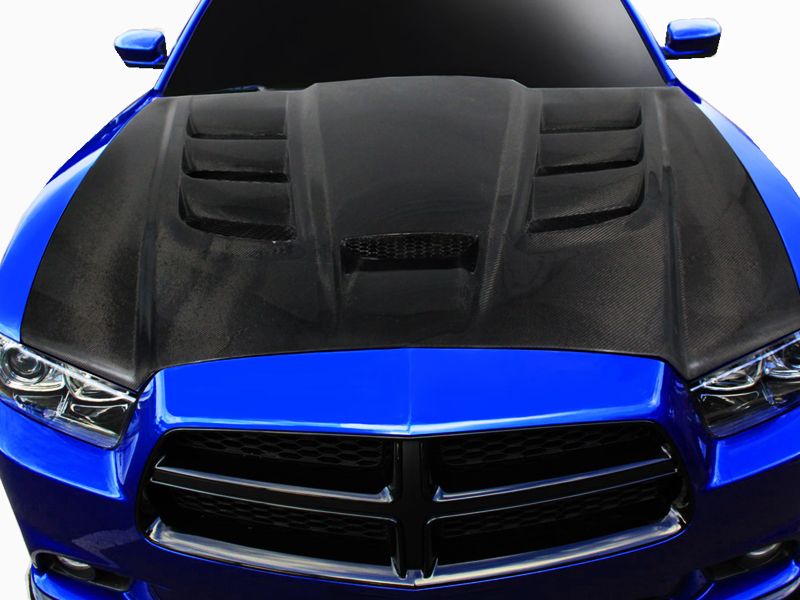  photo 2011-2014 Dodge Charger Carbon Creations DriTech Viper Hood 1_zpsntdlp0br.jpg
