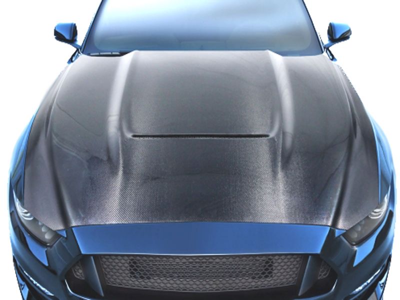  photo 2015-2017 Ford Mustang Carbon Creations GT350 Look Hood_zps0zzvgese.jpg