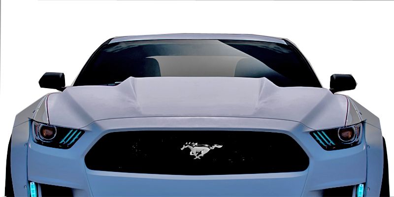 2015-2017 Ford Mustang Duraflex Cowl Hood 112580 - 1 Piece photo 2015-2017 Ford Mustang Duraflex Cowl Hood 112580 1 Piece_zpsfbciy2vp.jpg