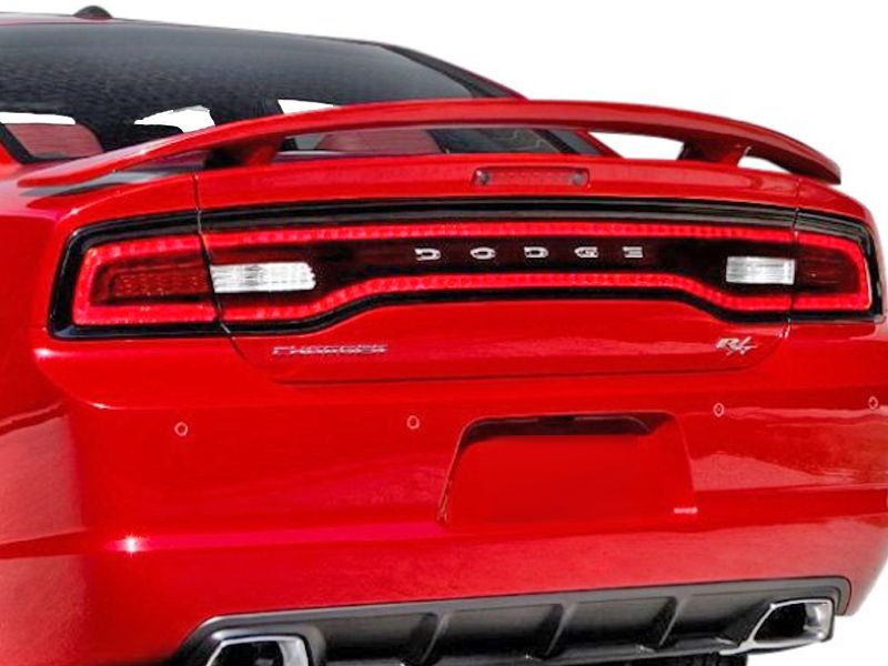 2011-2014 Dodge Charger with the Factory OE Style Pedestal Rear Deck Spoiler photo Dodge Charger OE Style Rear Spoiler 2011-2014_zpspzfqly0b.jpg