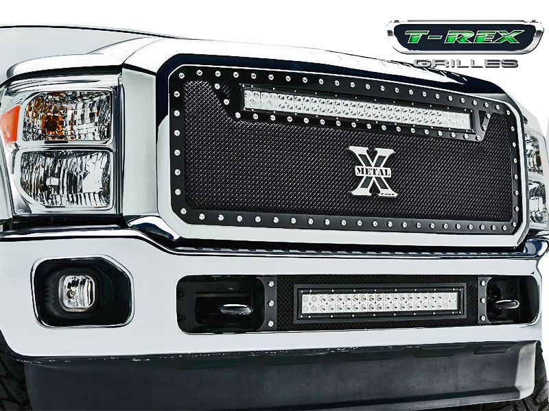  photo T-REX Ford Super Duty TORCH Series LED Light Grille_zps4p2le4np.jpg