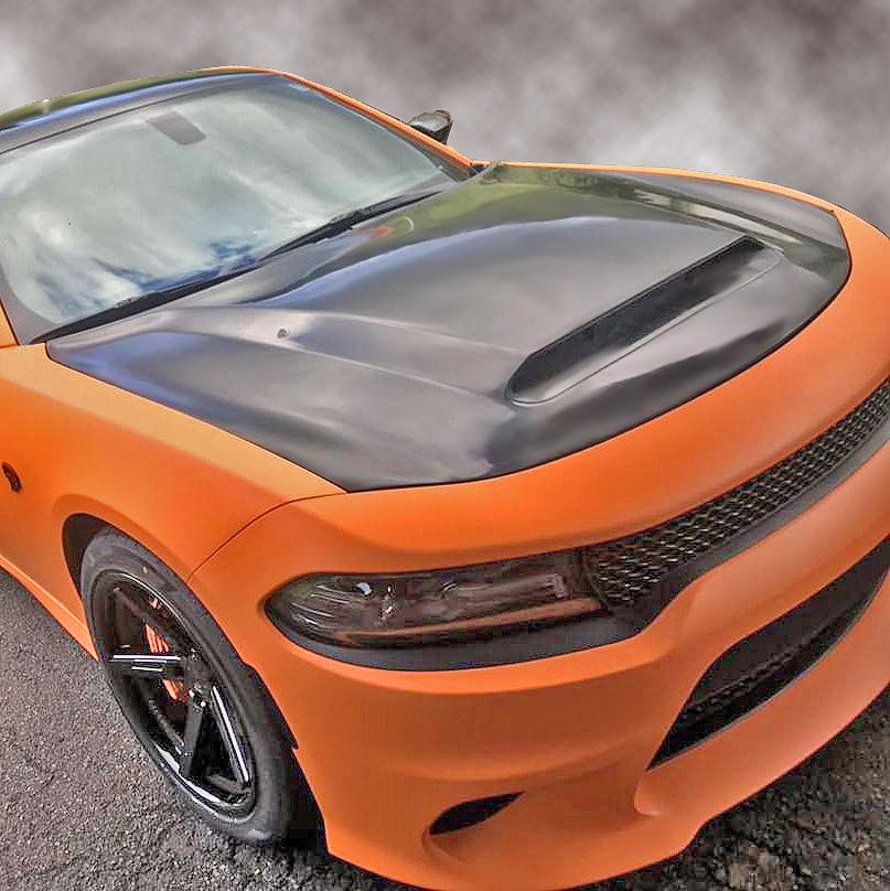 2015-2020 Dodge Charger Beast Demon Styled Ram Air Hood