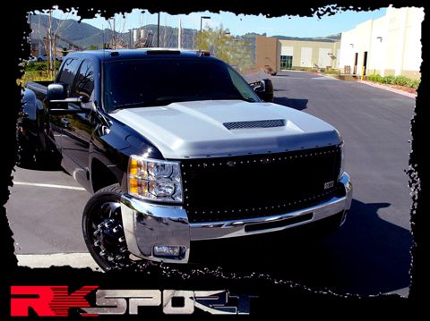 RKSport Chevrolet Silverado HD Ram-Air Extractor Hood 2007-2010 29014000