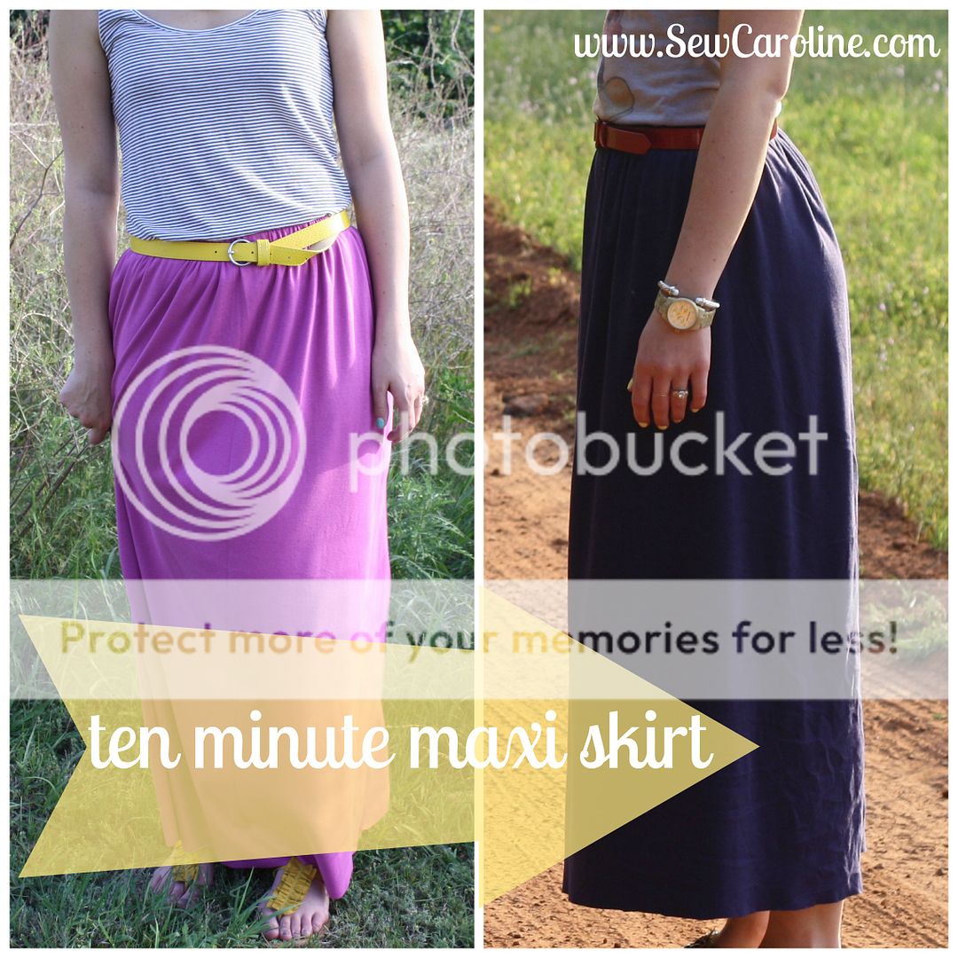 5 Maxi Skirt Tutorials for Beginning Sewers | You Put It On
