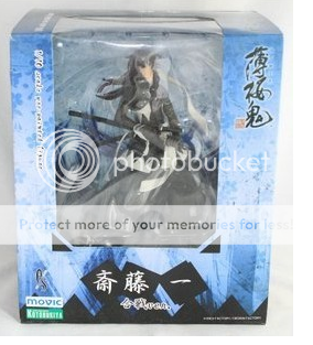 HOT JAPANESE ANIME Saito Hajime 6 PVC Figure NEW IN BOX  