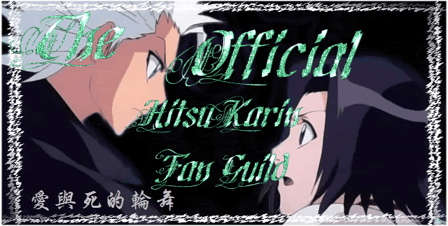 零The Zero Division: The Official Hitsugaya & Karin Fan Guild banner