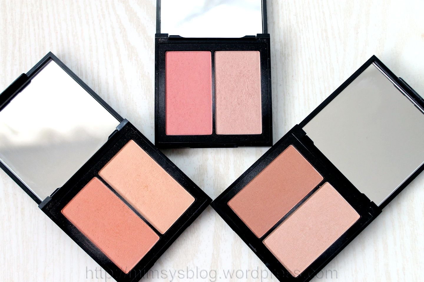 Kosas Color + Light Powder Blush Palettes — Papaya 1972, Longitude Zero ...