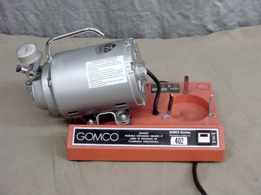 Gomco Electric Vacuum Pump Model# 402  
