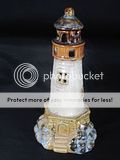 Unique Nautical Lighthouse Hideaway Tea Candle Holder  