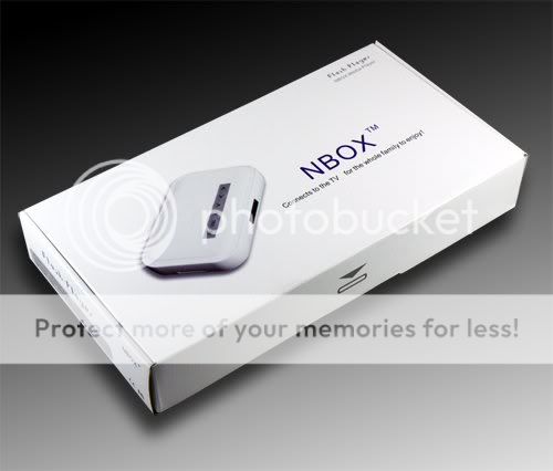 NBOX HDTV HD Media TV Player RM RMVB DivX HDD SD USB MP  